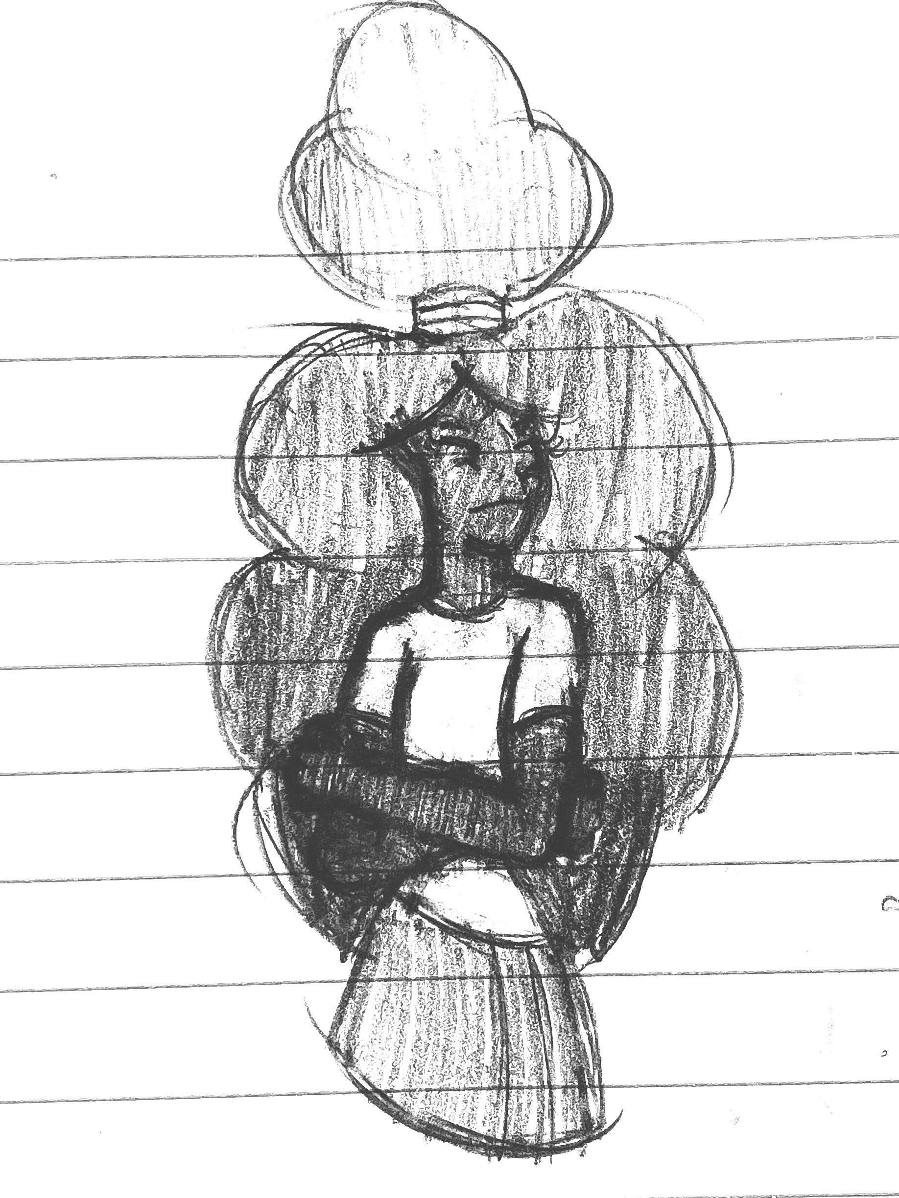 Rachel from TAWOG. Art trade with Yellow Soilnto on Bluesky.